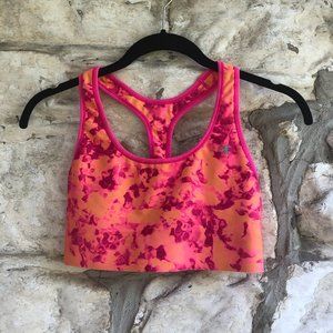 Champion Women's Pink and Orange Sports Bra